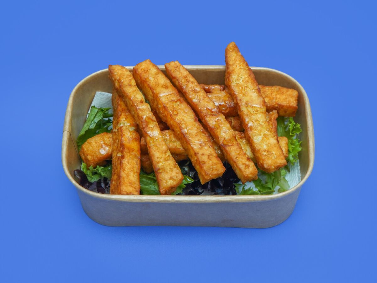 Halloumi Fries with Honey