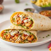 Zesty Shrimp Wrap