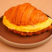 Egged Up Croissant