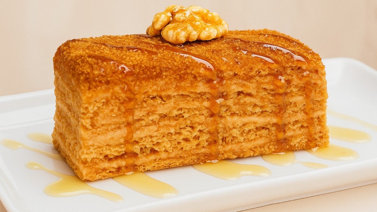 Homemade Honey Cake