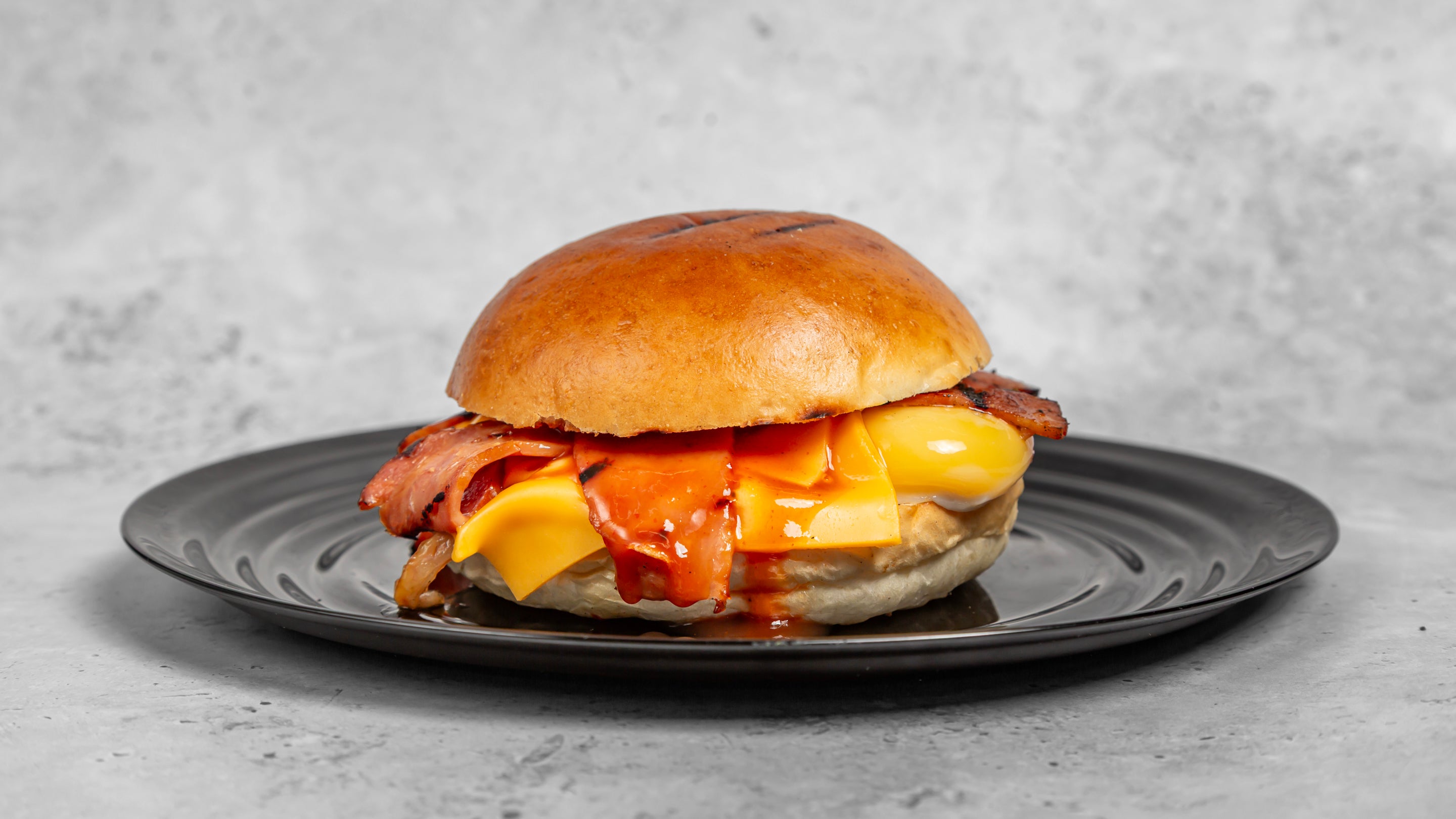 Egg Bacon Burger