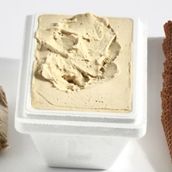 Pistachio tub and 8 fresh waffle cones
