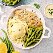 Grilled Chicken Mashed Potato