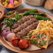 Meat Kabab Platter Meal