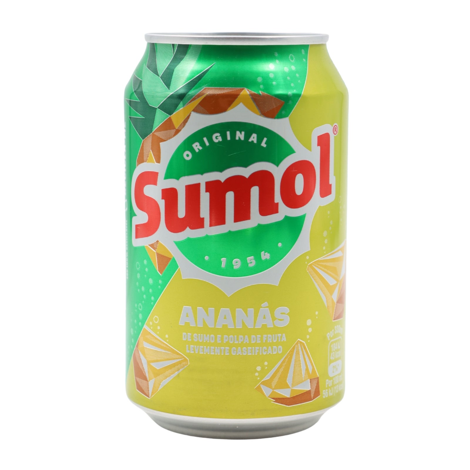 Sumol Ananas (Pineapple Fizzy Drink)