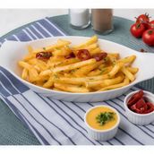 Spicy French Fries With Cheese Sauce
