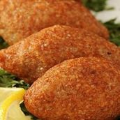 Bulgur Kibbeh With Meat 5 Pieces
