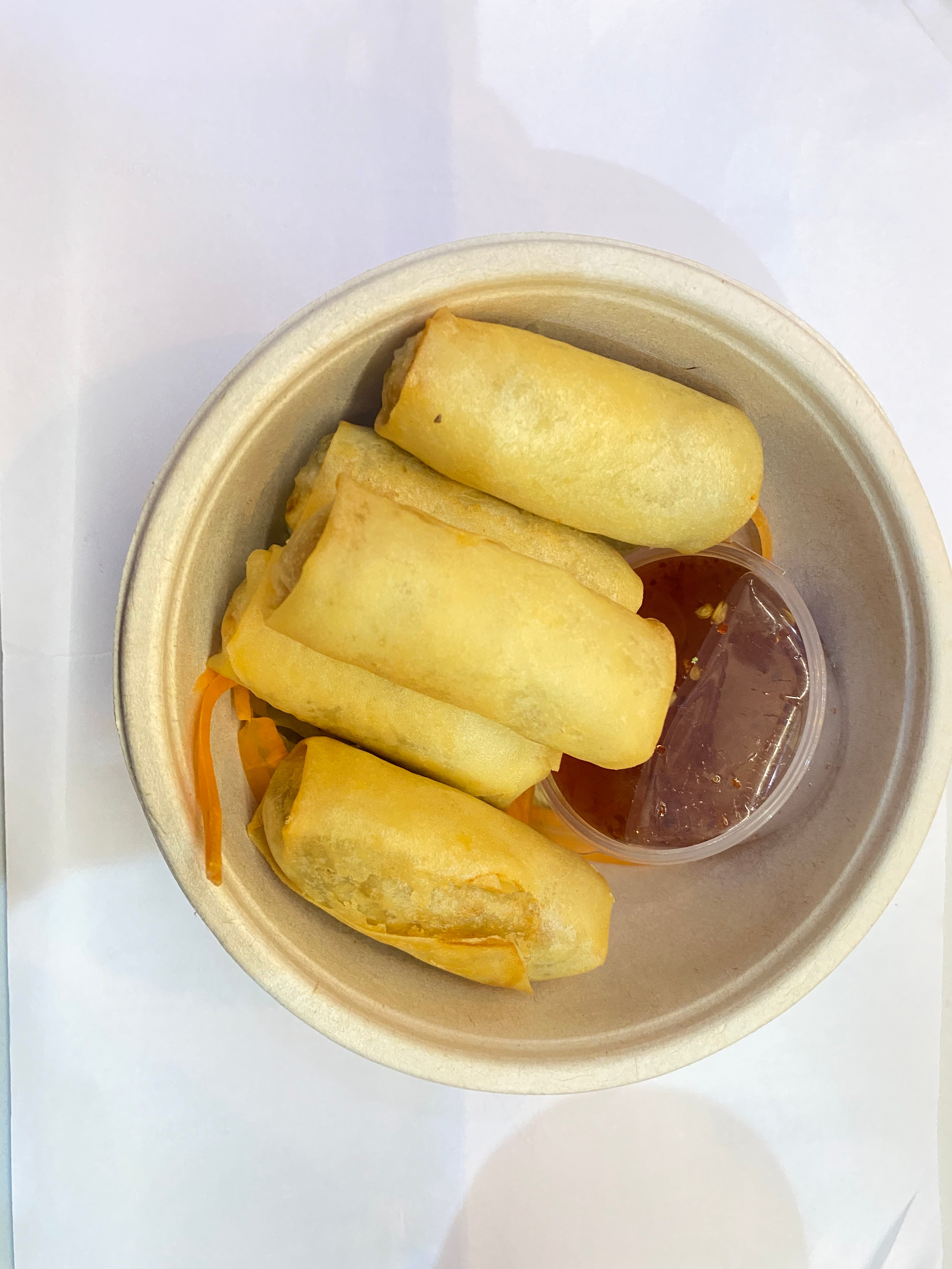 Vegetable spring rolls