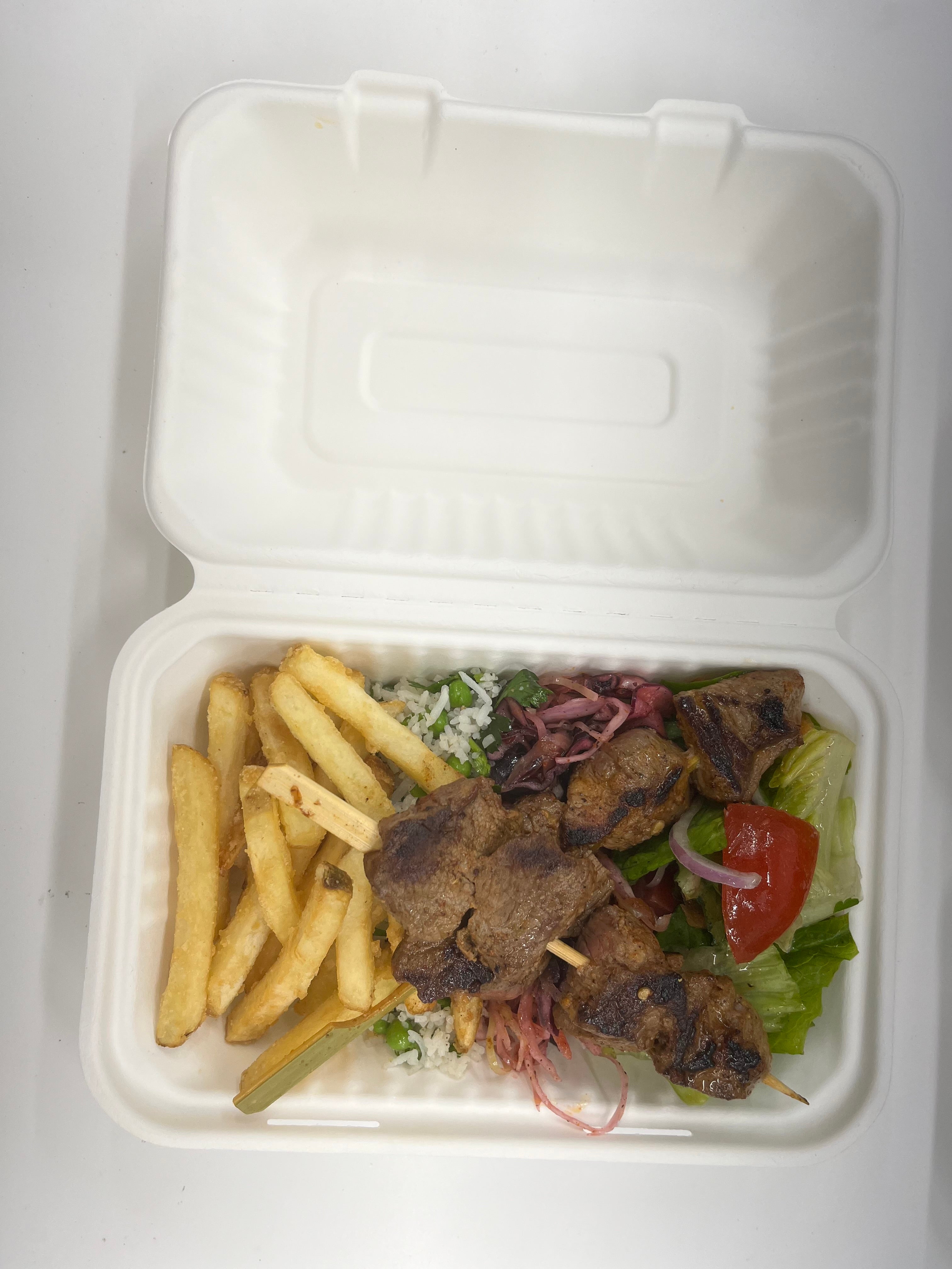 Lamb skewers
