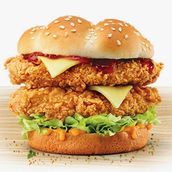 Double Zinger Burger