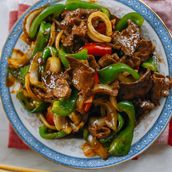 Beef with Green Pepper