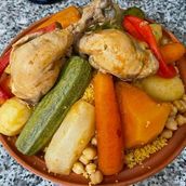 COUSCOUS WITH CHICKEN