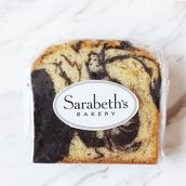 Marble Cake Sliced