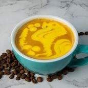 Saffron Latte