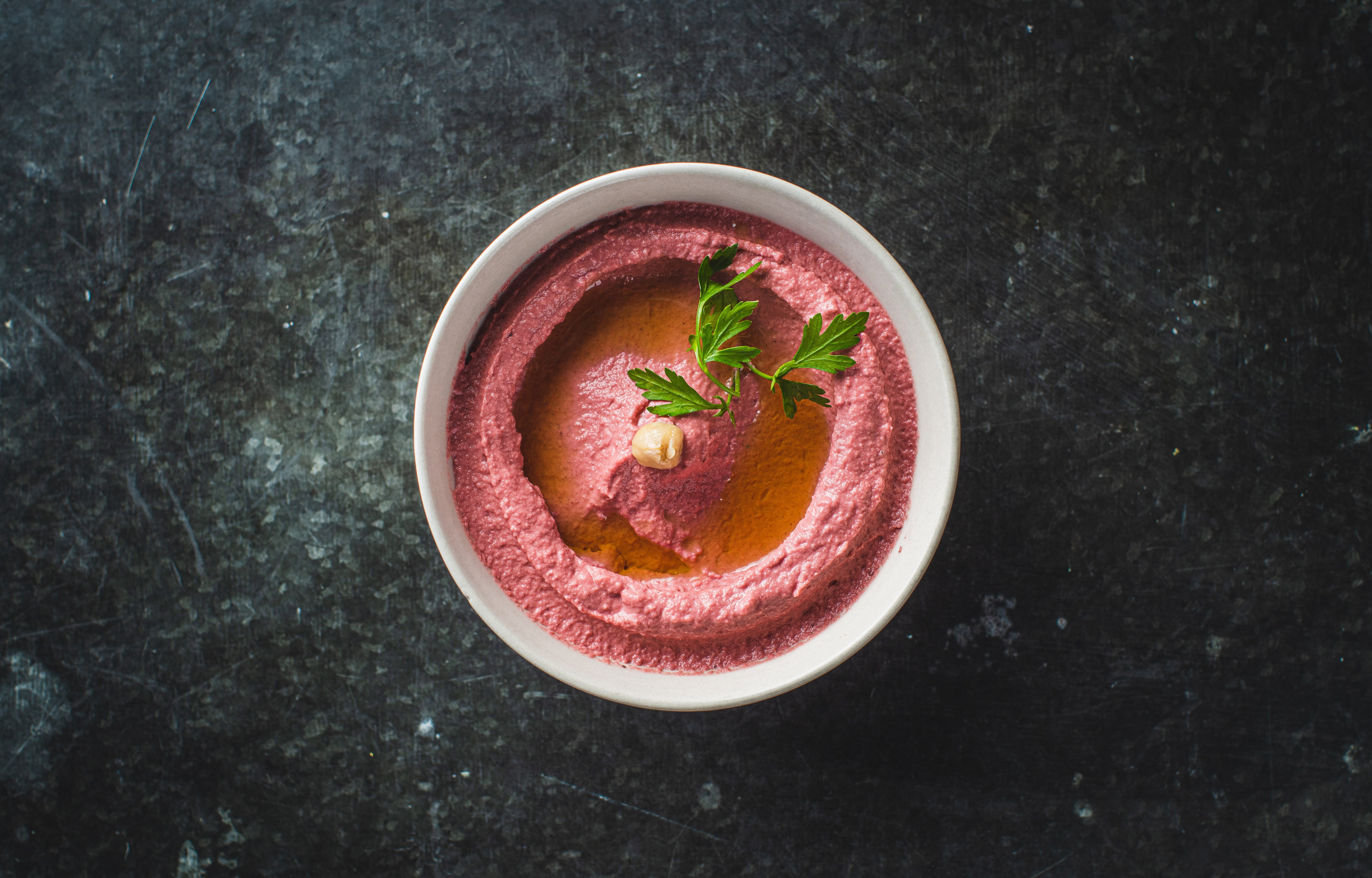 Beetroot Hummus (Vegan)