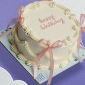 Pink Ribbon cake