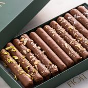 Chocolate Wafer Roll Box