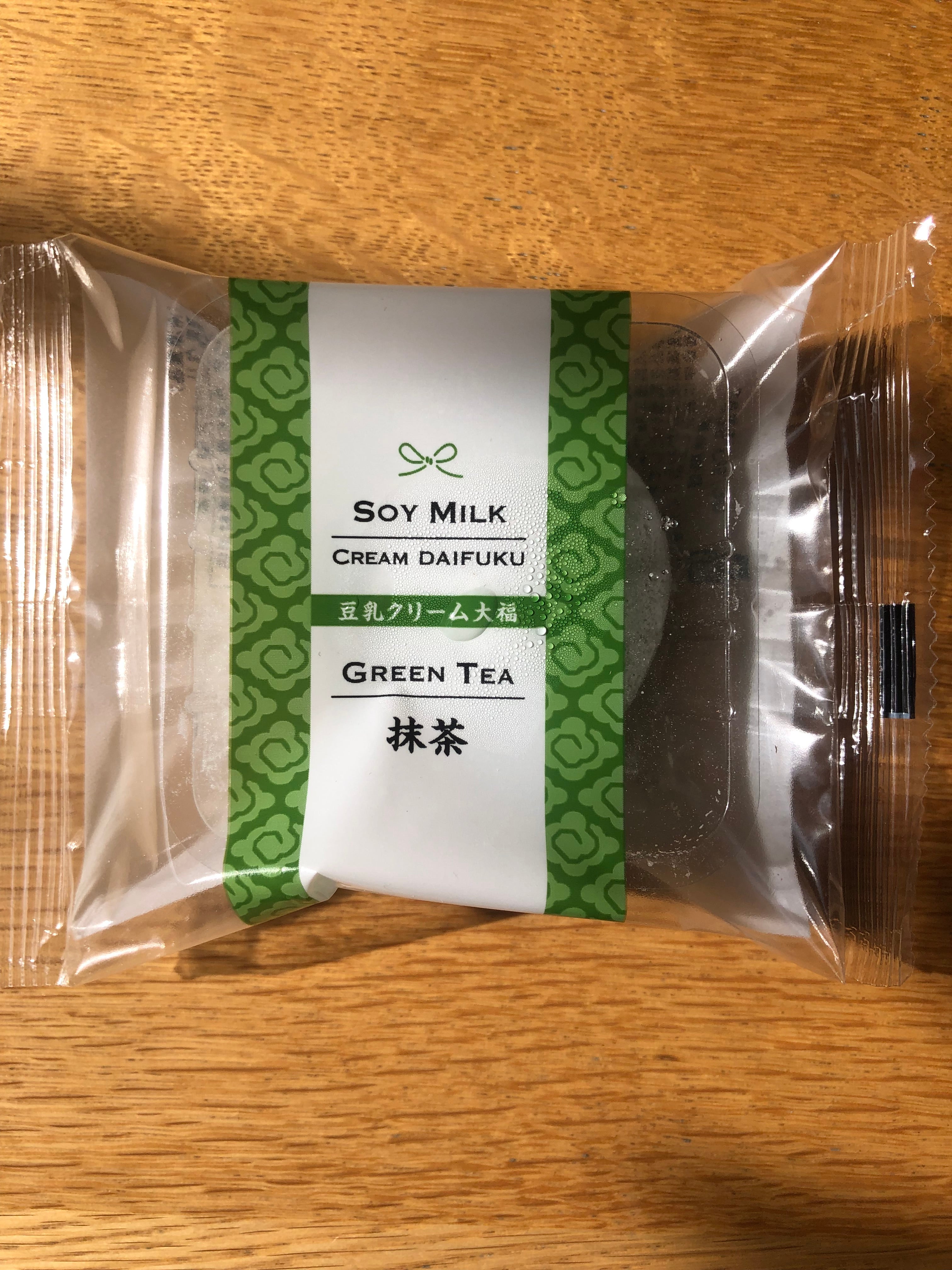 Soy Milk Cream Daifuku Mochi Matcha Green Tea 60g
