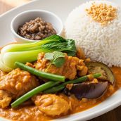 CHICKEN KARE-KARE WITH RICE