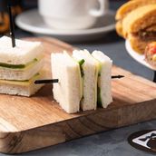 Cucumber Cheddar Cheese Sandwich