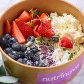 Acai Bowl With Cottage Cheese And Berries