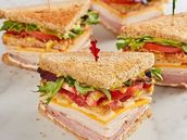 Chicken Chilli Club Sandwich