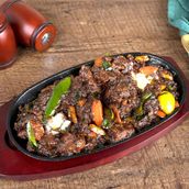 Caribbean beef sizzler 