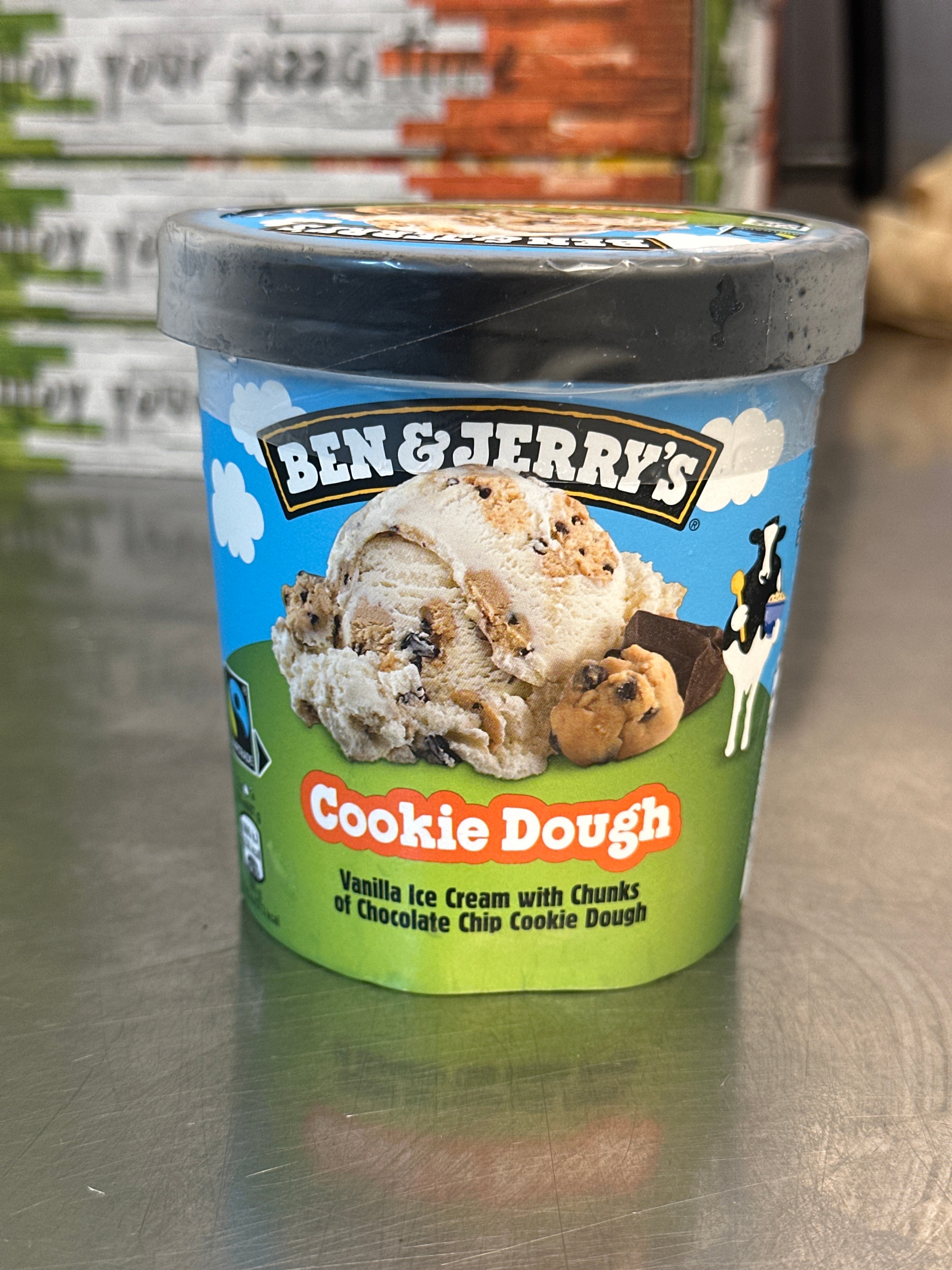 Ben & Jerry's cookie Dough Ice Cream Tub 465ml