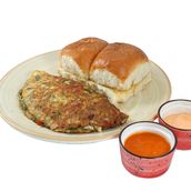 Capsicum And Cheese Omelette 