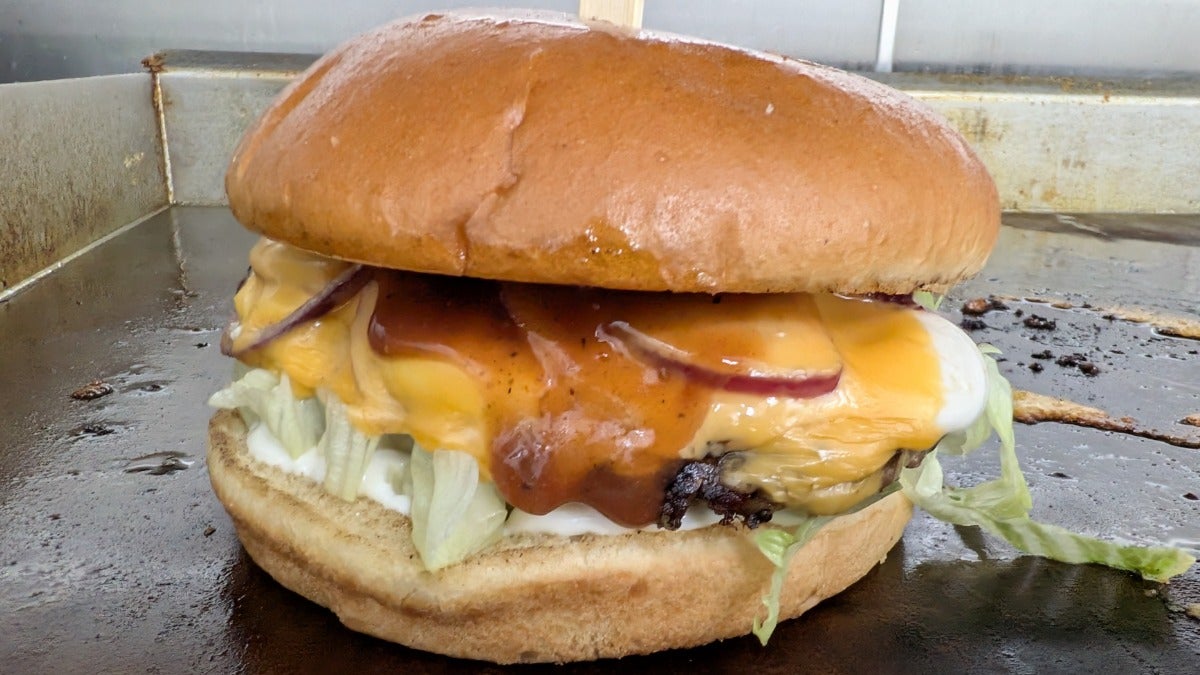 Beef Chapli Burger