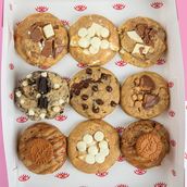 Choose From 6 Cookies