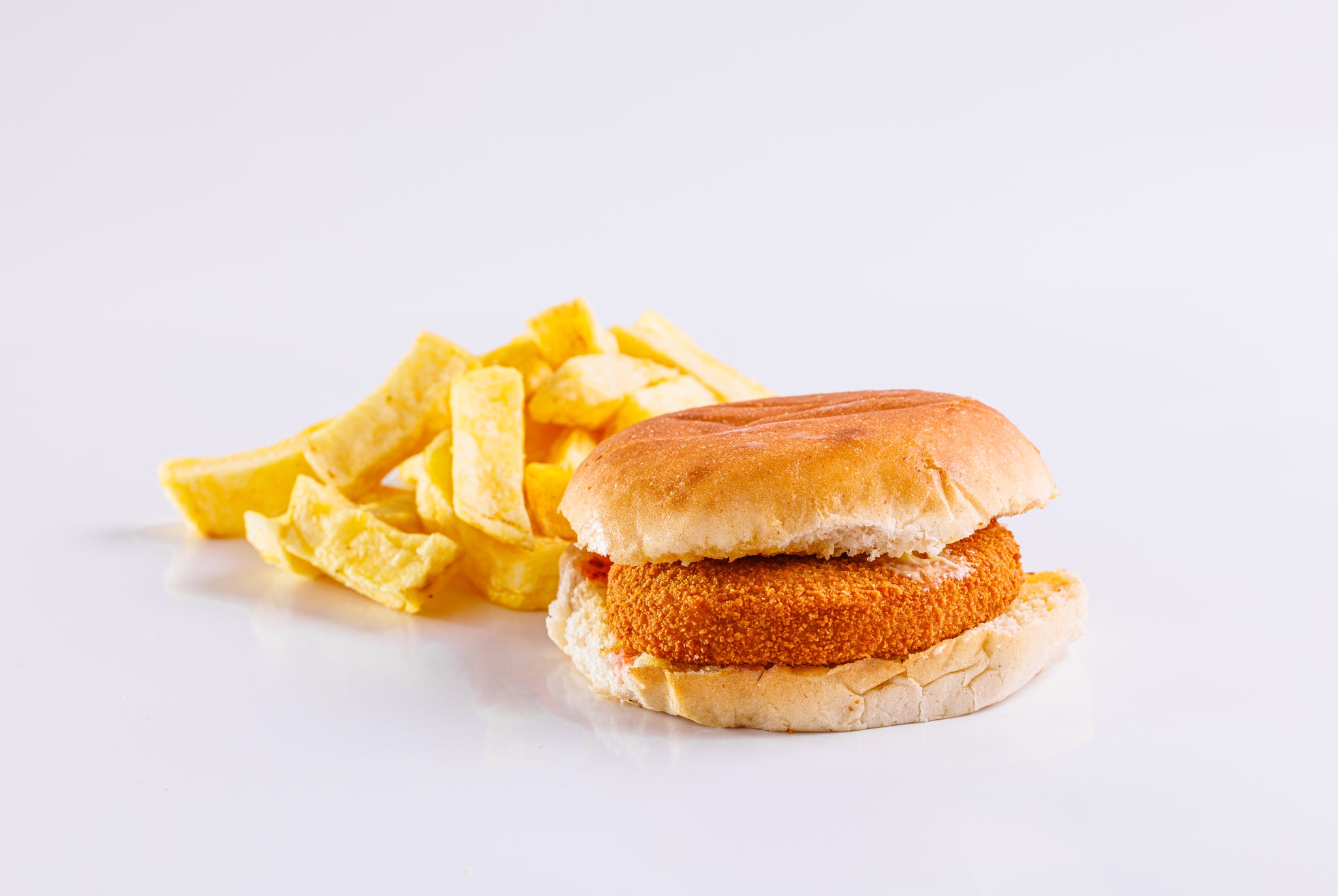 Fish Cake Butty