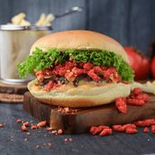 BBQ Cheetos Burger