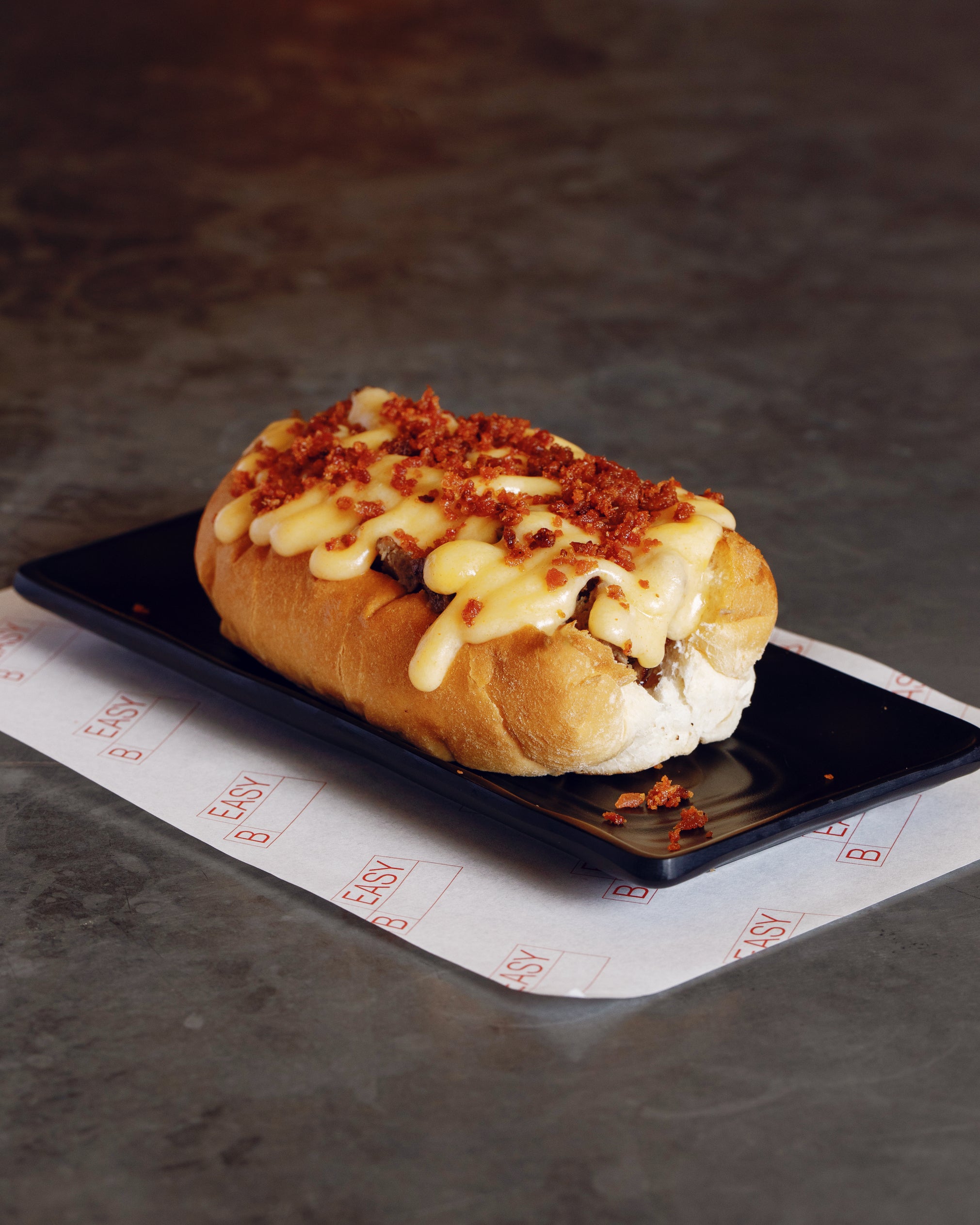 Vegetarian Beasy Hot Dog