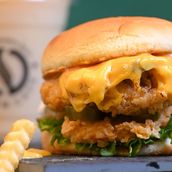 Jalapeno Zinger Burger, Abood And Fries