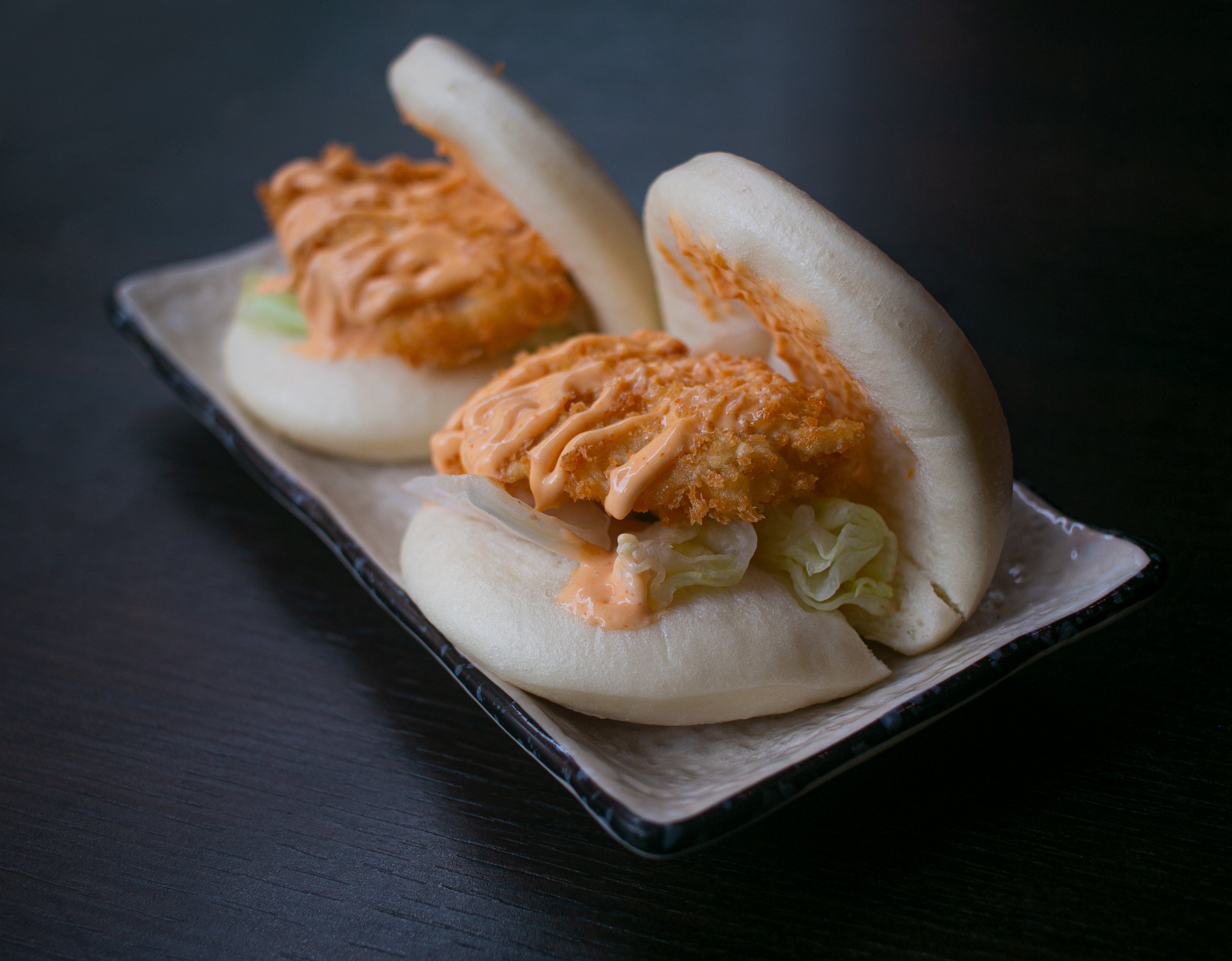 Katsu Fish Fillet Bao Bun (2 pieces) 吉烈魚塊