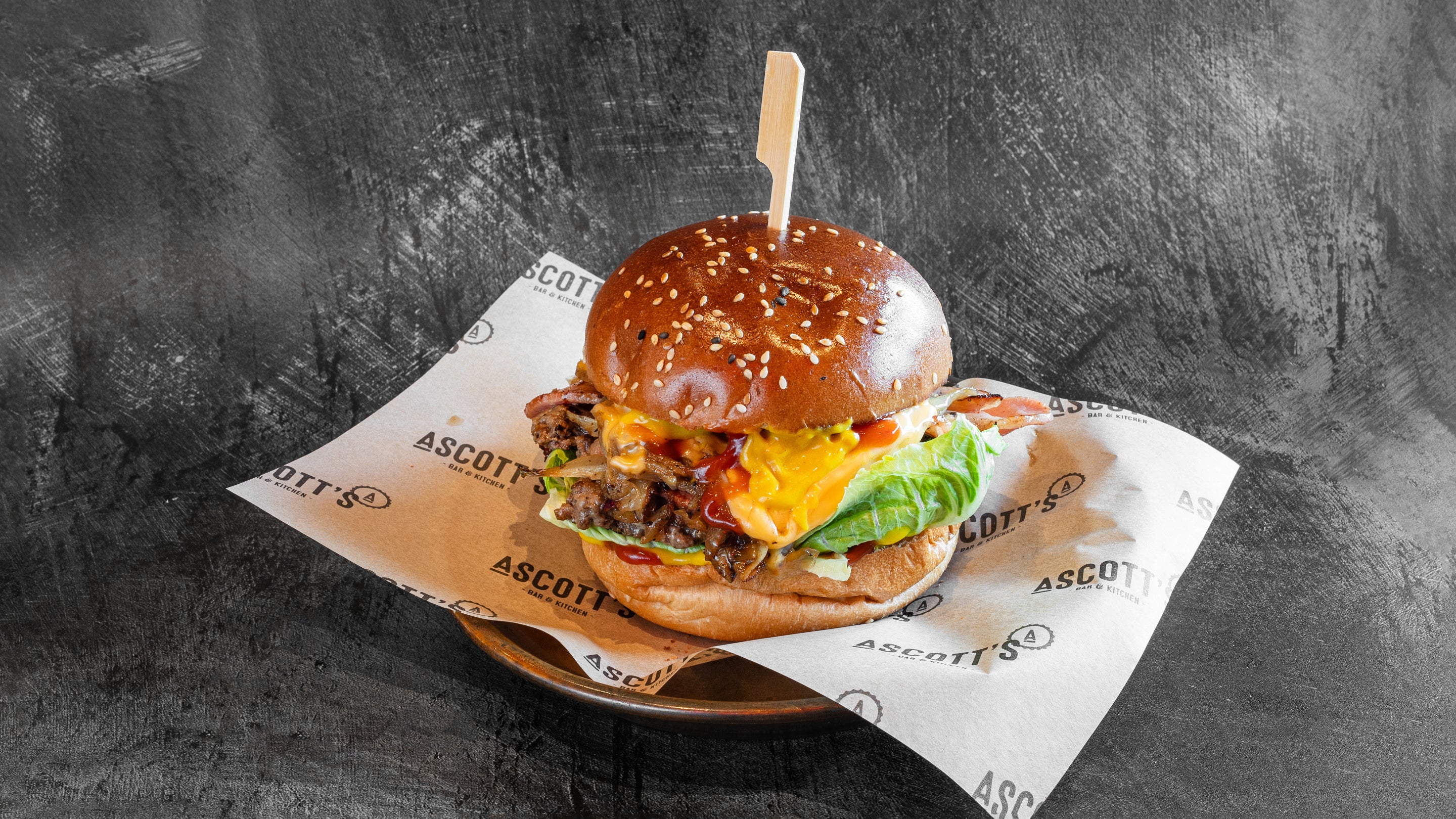 Old School Classic Burger