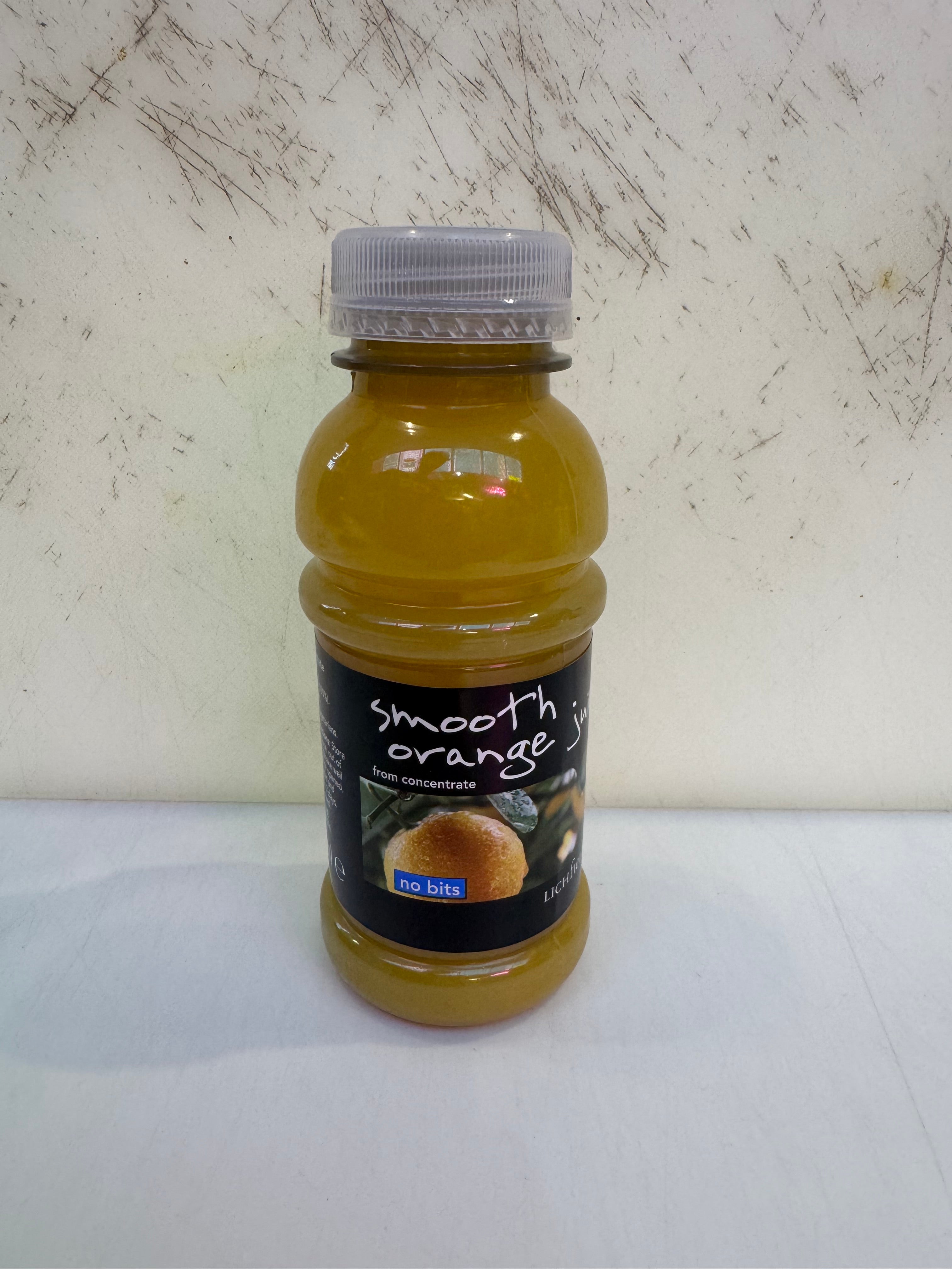 Pure Orange Juice (250ml Bottle)