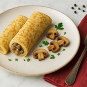 Blini with Mushroom