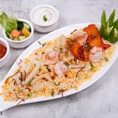 Seafood Biryani