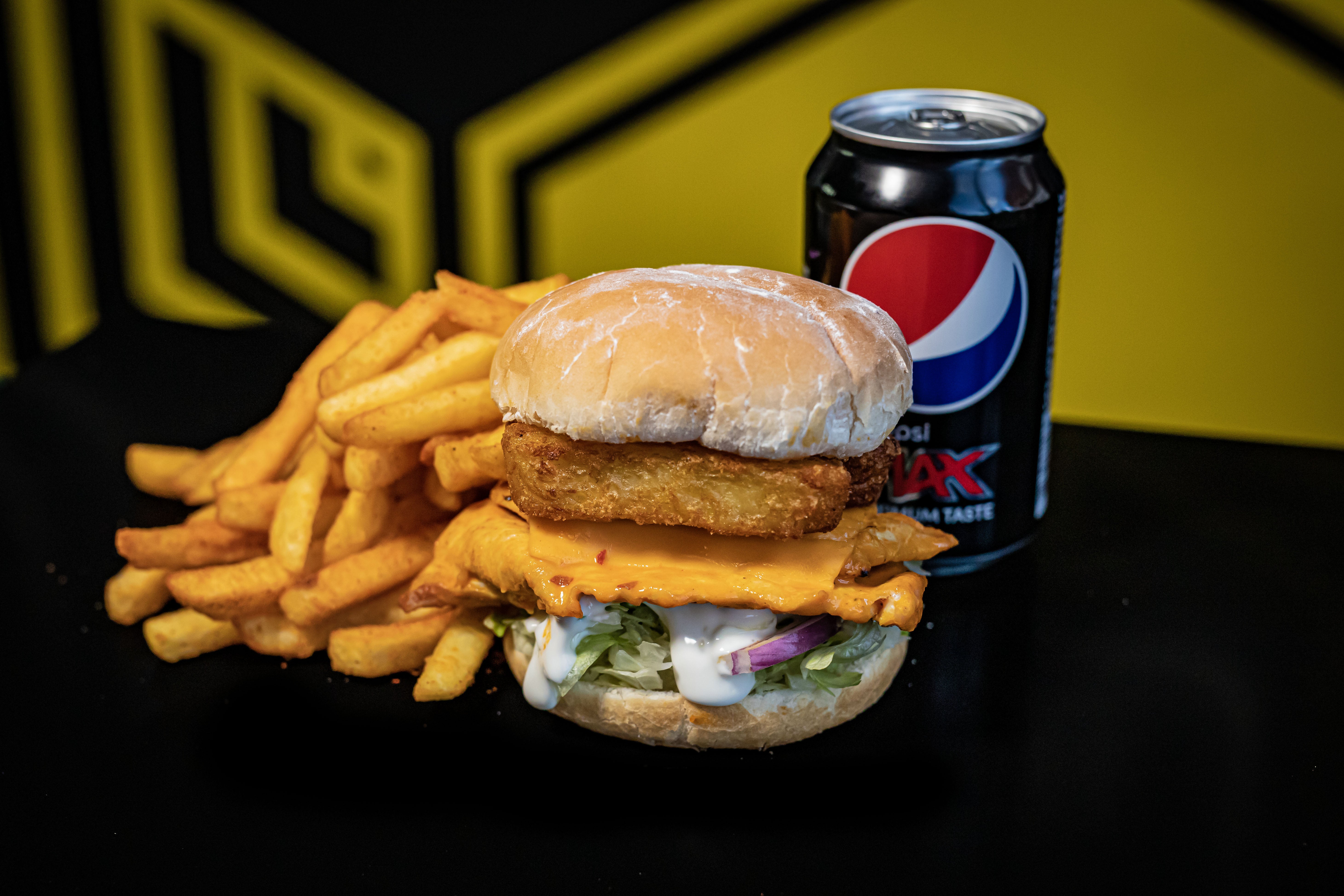 High Rise Chicken Burger