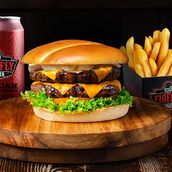 Kamikaze Burger Combo Meal