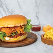 Mezbaan Special Club Burger