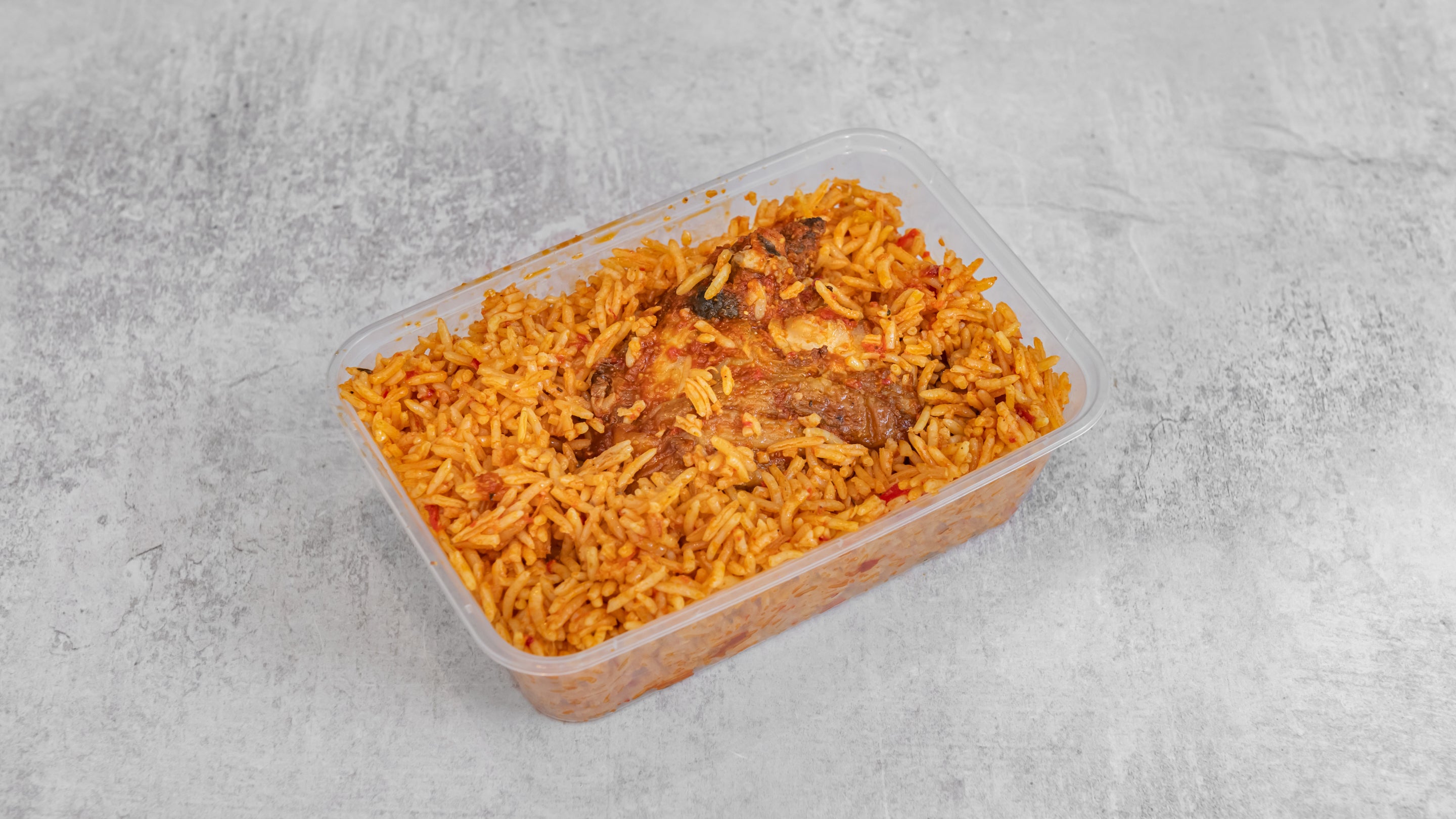 Jollof Rice with Chicken