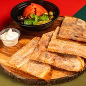 Arayes Sujuk & Cheese