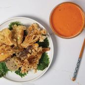 Tempura Crust Battered Mushrooms