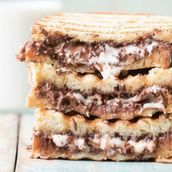 Nutella And Mozzarella Toast
