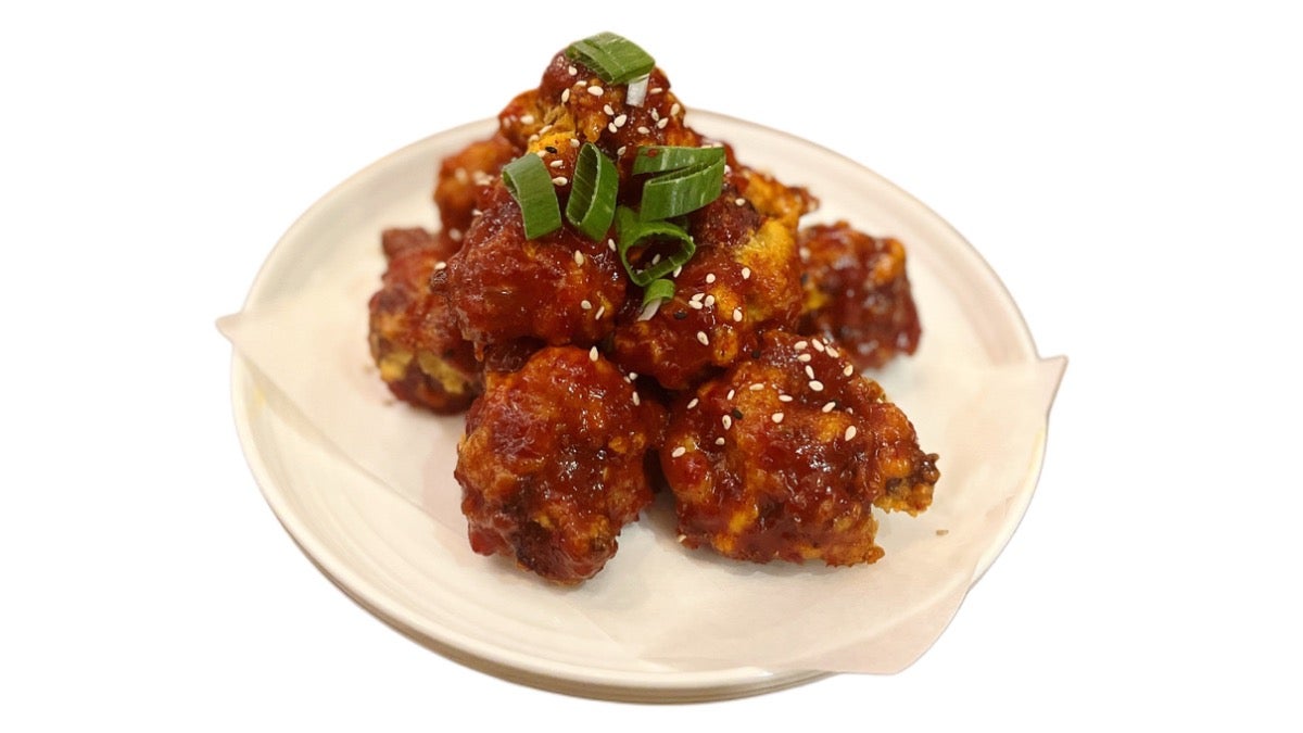 (Half) Sweet & spicy fried chicken