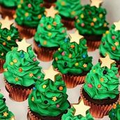 Holiday Cupcake Tree