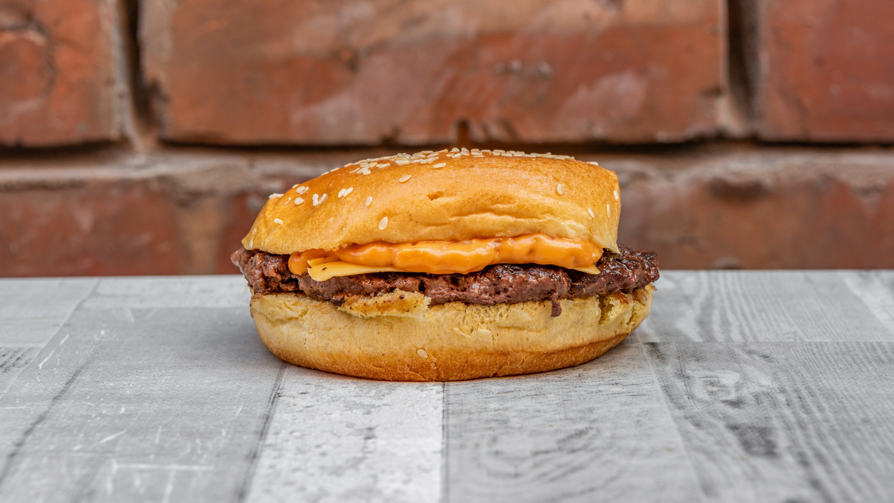 Single Smash Burger